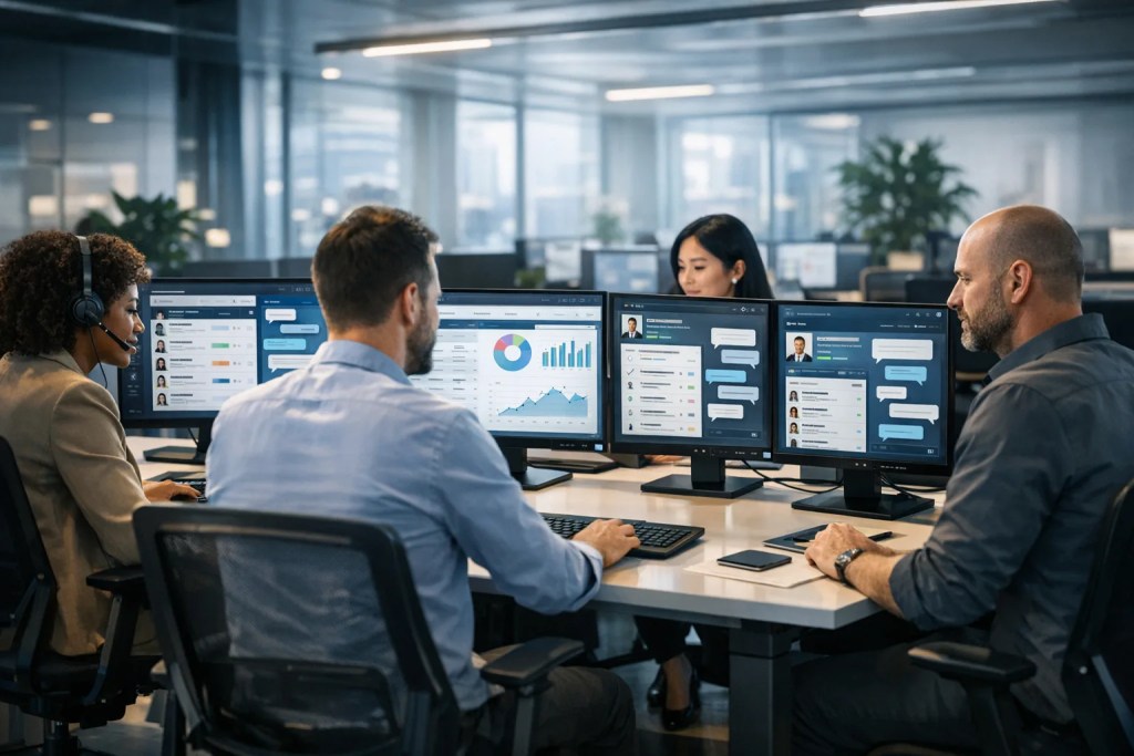 Recruiters evaluating high volume hiring software options in 2026, comparing features and pricing to scale hiring fast.