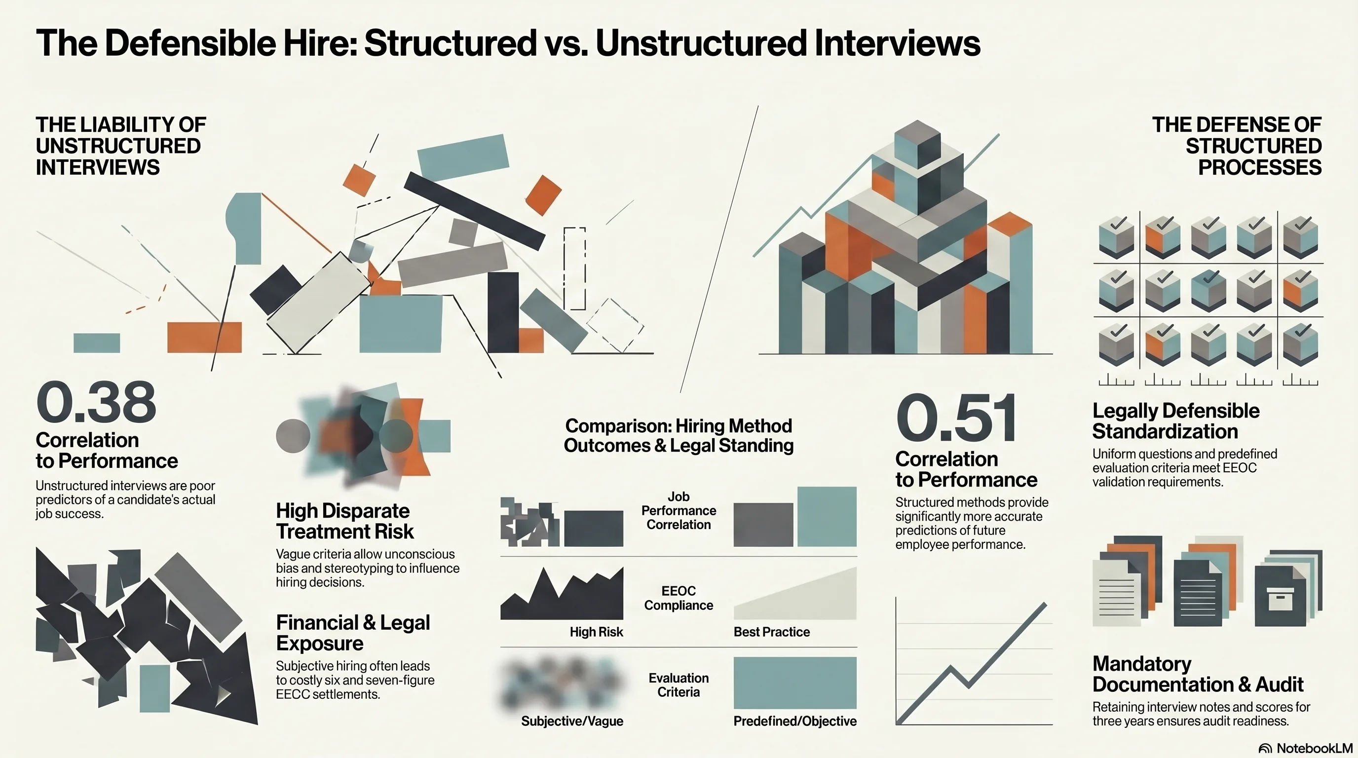 Infographic: Structured Interviews: Building Legally Defensible Recruitment Selection Processes